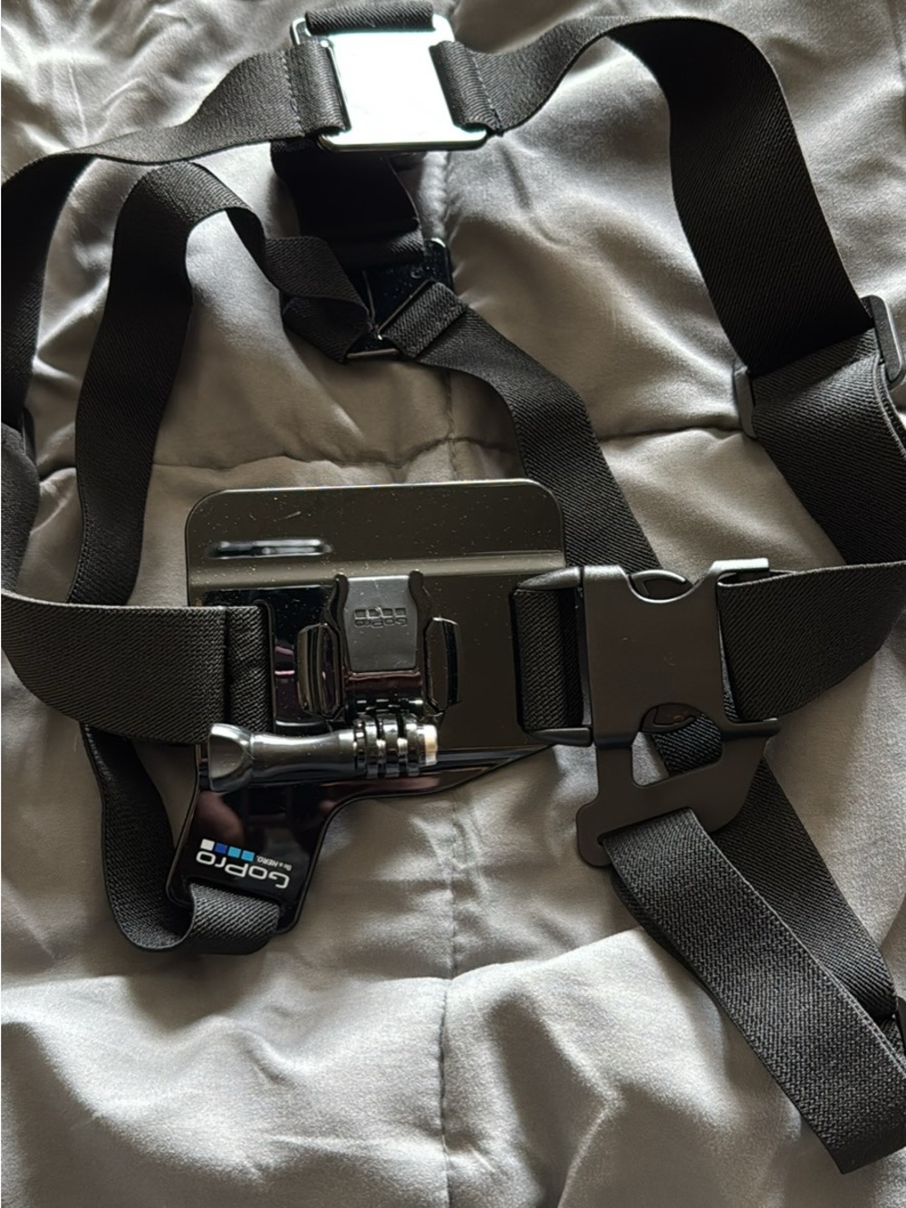 GoPro Black Chest Mount Harness with Quick-Release Buckle